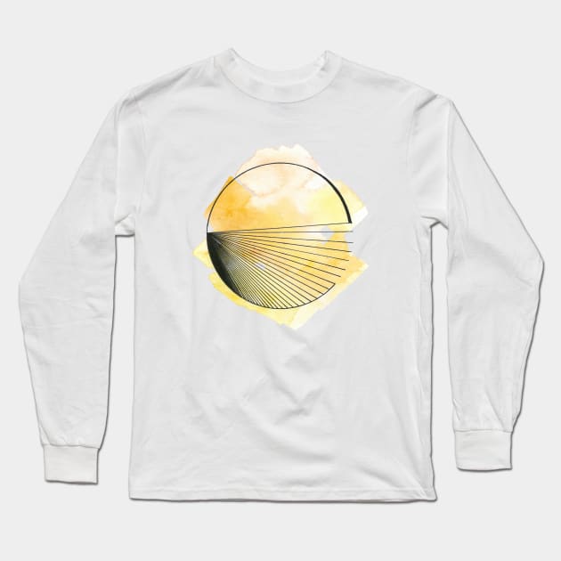 Geometric Desert Long Sleeve T-Shirt by rossjdesigns